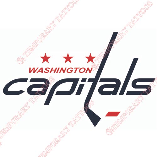 Washington Capitals Customize Temporary Tattoos Stickers NO.367